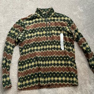 Duluth Trading Co pullover 3/4 zip fleece